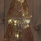 Anna's Collection - B.O.T. Tree Glass 15X28,5 cm Pink With Golden B...