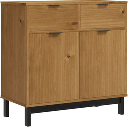 vidaXL - Dressoir - FLAM - 80x40x80 - cm - massief - grenenhout