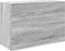 vidaXL - Badkamerwandkast - 60x25x40 - cm - bewerkt - hout - grijs - sonoma - eiken