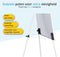 BRASQ Flipover - 70x100cm - Verstelbaar Whiteboard - Magnetisch - Aluminium