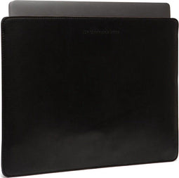 Leren Laptop Sleeve Zwart Miami 15 Inch