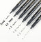 MOBEE - Fineliners - 6-delige set - Watervast - Zwart (6 stuks)