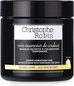 Masker voor gekleurd haar Christophe Robin Blond Doré (250 ml)