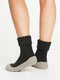 FALKE Cosyshoe - Huissokken - Antislip noppen merinowol - Grijs 3400