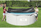 Bestway Flowclear - Afdekhoes zwembad 396 cm - Voorkomt vervuiling - Zwart