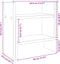 Bureau organiser 34,5x15,5x35,5 cm hout sonoma eikenkleurig