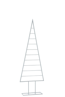 J-Line Boom Deco Metaal Wit