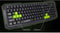 Esperanza EGK102G USB Gaming toetsenbord Zwart Groen