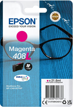 Epson 408L - Inktcartridge - 369 ml - Magenta