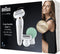 Braun Silk-épil 9 Flex 9-020 - Epilator met Flexibele Kop - Wet & Dry - Wit/Goud