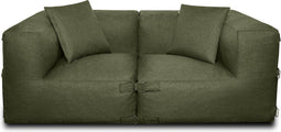 Feel Furniture - Binnen & Buiten bank - Odin - 2 persoonsbank - Groen