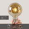 Lucide G125 - Filament lamp - Dimbaar - Ø 12,5 cm - E27 - 8W 2700K - Amber