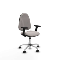 Piqueras y Crespo B2D05RF - Bureaustoel - Verstelbare hoogte met armleuning - Wit