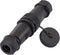 TRU COMPONENTS 1094580 Ronde connector adapter Stekker, recht, Bus, recht Totaal aantal polen: 3 1 stuk(s)