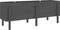 vidaXL - Plantenbak - verhoogd - 160x50x57 - cm - massief - grenenhout - grijs