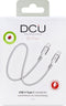 DCU Advance Tecnologic 30402090 USB-kabel USB4 Gen 2x2 1,5 m USB C Grijs