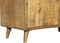 Kabinet kast industrieel - Kabinet kast Sara - Vakkenkast mangohout 100 cm