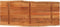 vidaXL - Tafelblad - rechthoekig - natuurlijke - rand - 140x60x3,8 - cm - acaciahout
