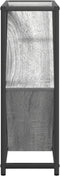vidaXL - wijnrek - Grijs - Sonoma - 51x18x52,5 - cm - Houtmateriaal