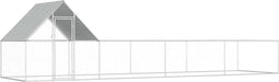 vidaXL - Kippenren - 8x2x2 - m - gegalvaniseerd - staal