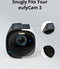 eufy security - eufyCam 3 Skin - bescherming tegen UV-stralen en regen - zwart (2-pack)