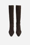 Bronx next-low-kole - Cowboylaarzen - 7cm hakhoogte - Donkerbruin