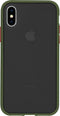 iMoshion Hoesje Geschikt voor iPhone Xs / X Hoesje - iMoshion Frosted Backcover - Groen