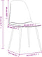 vidaXL - Eetkamerstoelen - 2 - st - 45x54,5x83 - cm - kunstleer - glanzend - bruin