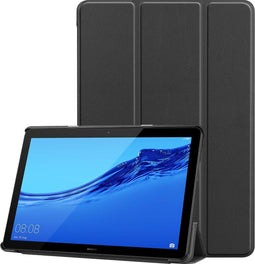 iMoshion Tablet Hoes Geschikt voor Huawei MediaPad T5 10.1 inch - iMoshion Trifold Bookcase - Zwart