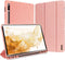 Dux Ducis - Samsung Galaxy Tab S8 - Domo Book Case met standfunctie - Roze