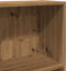 vidaXL - Boekenkast - 80x30x152 - cm - bewerkt - hout - artisanaal - eikenkleurig