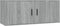 vidaXL - Tv-wandmeubel - 100x34,5x40 - cm - grijs - sonoma - eikenkleurig