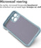 imoshion Hoesje - Geschikt voor iPhone 14 - EasyGrip Backcover - Lichtblauw
