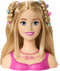 Barbie KapKop Met 21 Accessoires - Blond Haar - 5565142 - Haarstyling - Stylinghoofd - Mattel