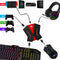 Spirit of Gamer Crossgame 2 - Toetsenbord en Muis Converter - Compatibel met PS3/PS4/Xbox One/Nintendo Switch - Rood