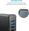 Anker Powerport Speed 5 - Oplader - 5 poorten Quick Charge 3.0 - Zwart