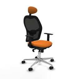 Piqueras y Crespo 1D086N1 - Bureaustoel - Hoogteverstelbaar - Oranje