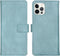 iMoshion Hoesje Geschikt voor iPhone 12 Pro / 12 Hoesje Met Pasjeshouder - iMoshion Luxe Bookcase - Lichtblauw