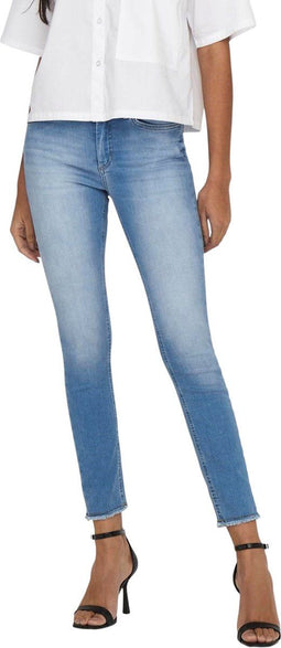 ONLY ONLBLUSH LIFE MID SK ANK RAW REA155 NOOS - Dames Jeans - Skinny - Maat S30