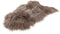 Dyreskinn Schapenvacht ijslands taupe 90-110cm lengte / 60-70cm breedte