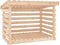 vidaXL - Haardhoutrek - 108x73x79 - cm - massief - grenenhout - honingbruin
