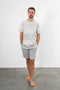 Cappucino Italia - Venezia - Korte Pyjamaset - XL - Rood