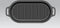 Valhal Outdoor - Braadpan / Dubbele Skillet 2L - kleine Dutch Oven, gietijzer, ovaal, grillpatroon, VH2L