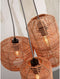 GOOD&MOJO Hanglamp Tanami - Rotan - 3L - Modern - Hanglampen Eetkamer, Slaapkamer, Woonkamer