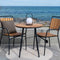 Tuintafel Rond - Naturel Teakhout - 70x70x74cm - House Nordic