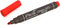 Pica 520/46-10 - Permanent Marker - Waterbestendig - Zwart (10st)