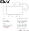 Club3D CSV-1431 - USB 3.2 Gen 1-hub 4 poorten - Aluminium behuizing met snellaadpoort - Aluminium (geborsteld)