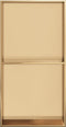 vidaXL - Douchenis - 32x62x9 - cm - roestvrijstaal - geborsteld - goudkleurig