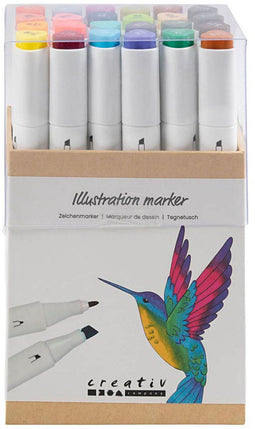Tekenstift Kleuren, 24st.