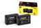 Hähnel HL-XW50 - Li-Ion camera-accu - Vervanger Sony NP-FW50 - Zwart (2 stuks)